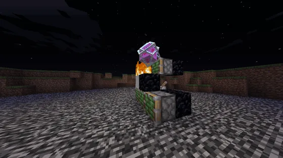 Headless Piston Component Minecraft schematic