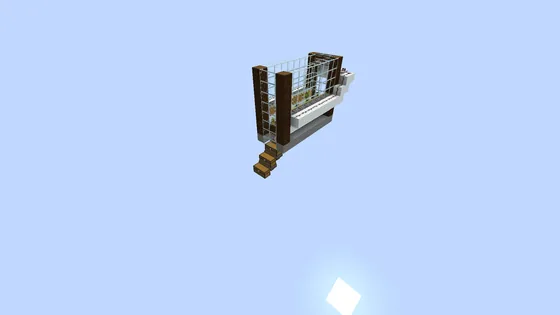 High-Yield Bamboo Farm Minecraft schematic