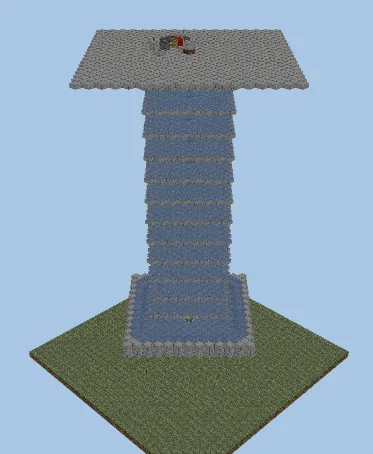 High-Yield Mob Grinder Minecraft schematic