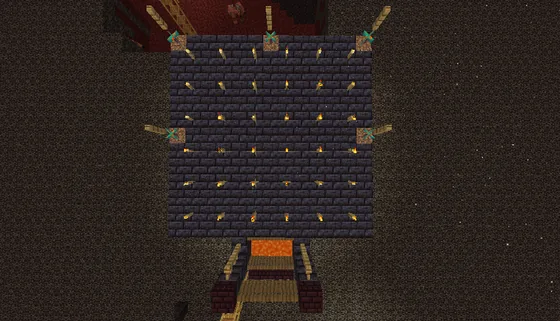 Hoglin Farm Machine Minecraft schematic