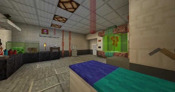 Horror Laboratory Build Minecraft schematic