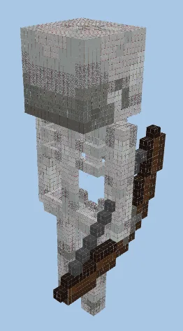Hostile Mob Statues and Figures Minecraft schematic preview