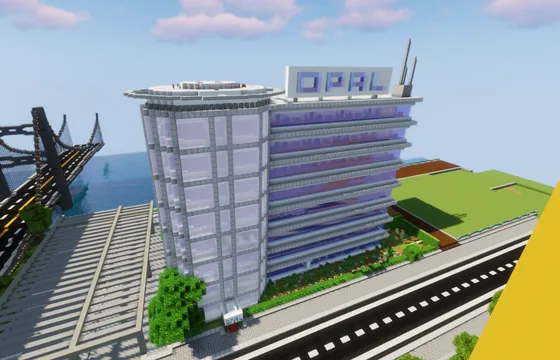 Hotel Opal Seaside Resort Minecraft schematic