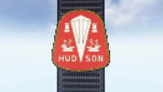 Hudson Hornet Car Logo Minecraft schematic