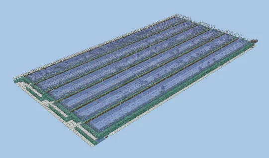 Ice Farm Design Minecraft schematic