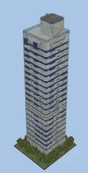 Ice Palace Tower Minecraft schematic