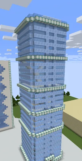 Ice Palace Tower Minecraft schematic