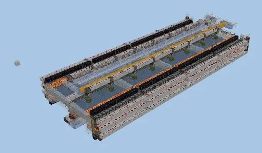 ilmango's Advanced Moss Farm Minecraft schematic