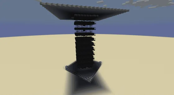 Improved Creeper Farm Schematic Minecraft schematic