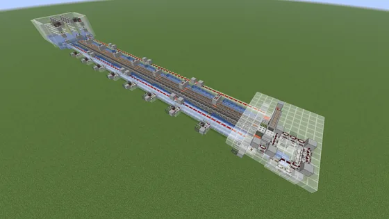 Industrial Furnace Array Minecraft schematic