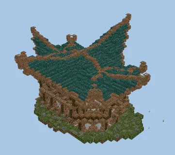 Infinity Survival House Minecraft schematic preview
