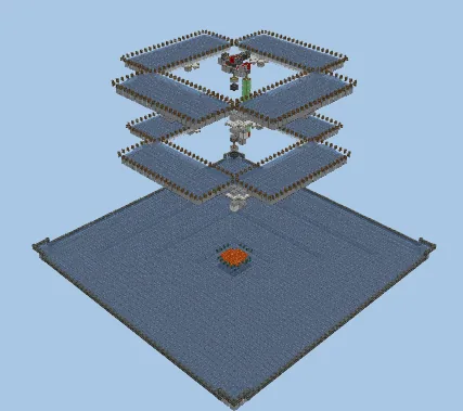 Iron Farm For High Yields Minecraft schematic preview