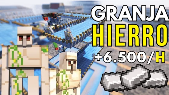 Iron Farm For High Yields Minecraft schematic