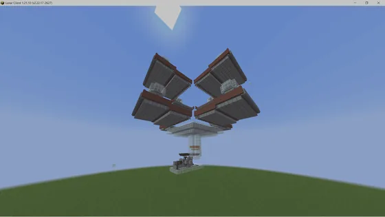 Iron Farm With Poppy Filter Minecraft schematic