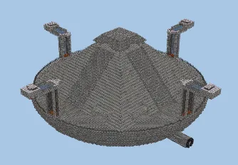 Iron Kingdom Fortress Minecraft schematic preview