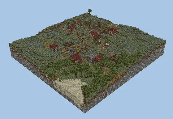 Medieval Village Jackdaw Hollow Minecraft schematic