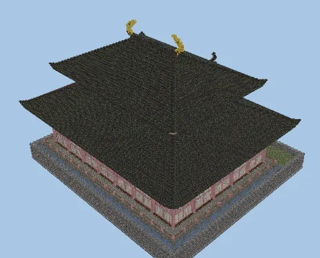 Japanese Todaiji Temple Build Minecraft schematic preview