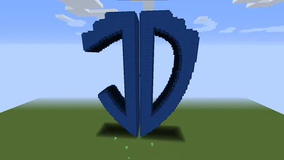 JDCorp Shield Logo Minecraft schematic