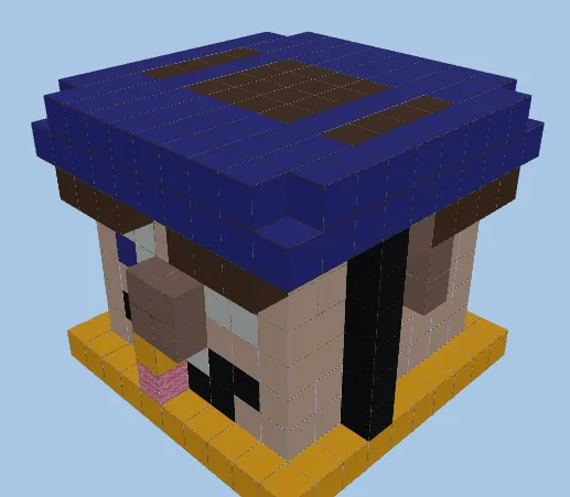 Jeffy's Head House Minecraft schematic