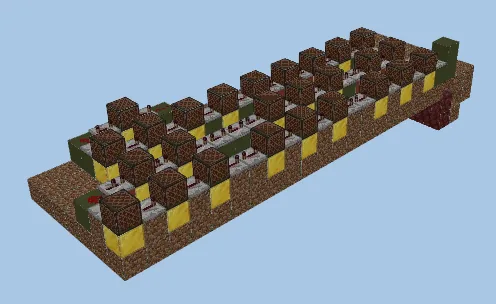 Jingle Bells Noteblock With Loop Minecraft schematic