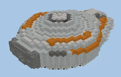 Jupiter Space Station Minecraft schematic