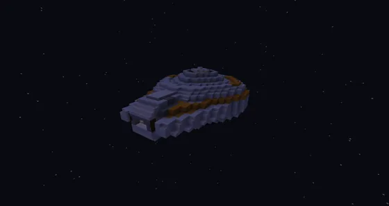 Jupiter Space Station Minecraft schematic