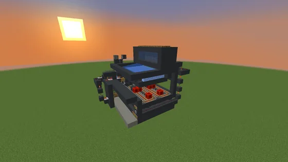 Kelp And Dried Kelp Farm Minecraft schematic