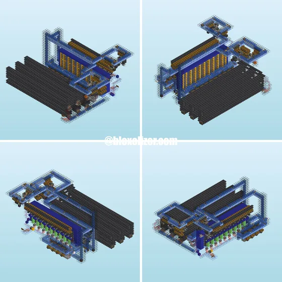 Kelp Farm Version Two Minecraft schematic