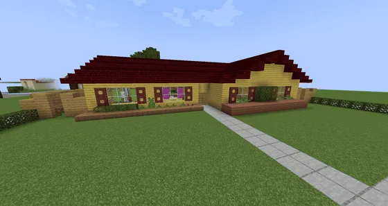 King of the Hill Residence Minecraft schematic
