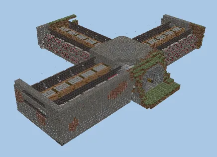 Large Automatic Storage System Minecraft schematic preview