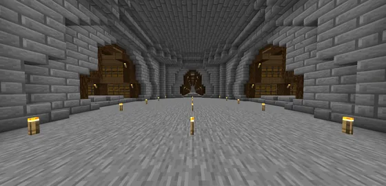 Large Automatic Storage System Minecraft schematic