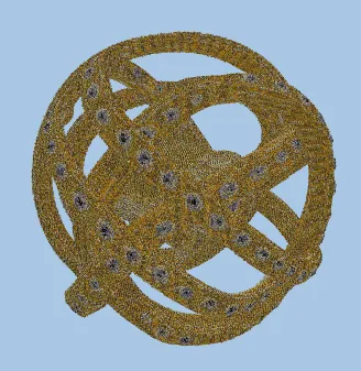 Large Eye of God Decorative Build Minecraft schematic preview