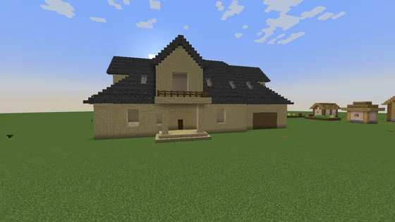 Large House With Attic Minecraft schematic