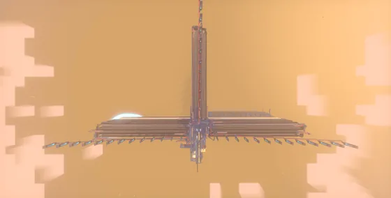 Large Item Storage System Minecraft schematic