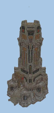 Large Keep Castle Minecraft schematic preview