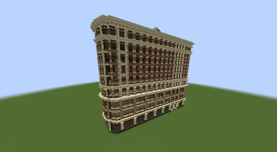 Large NYC Style Apartment Building Minecraft schematic