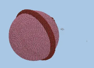 Large Scale Kirby 3D Pixel Art Statue Minecraft schematic