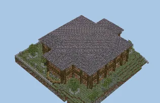 Large Server Warehouse Minecraft schematic preview