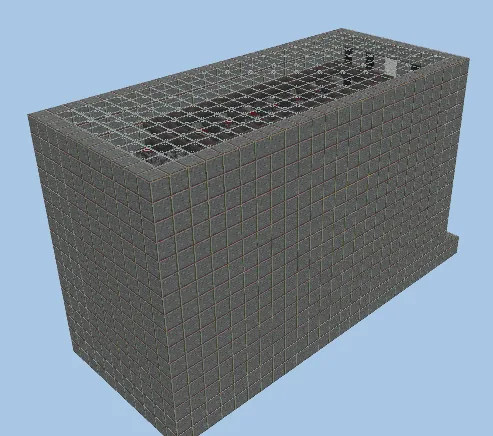 Large Sheep Farm Module Minecraft schematic preview