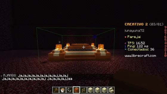 Lava Well Structure Minecraft schematic