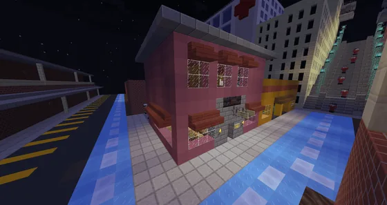 Lawyer's Office Building from Vice City Minecraft schematic