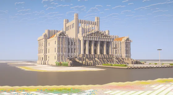 Legislative Palace Structure Minecraft schematic