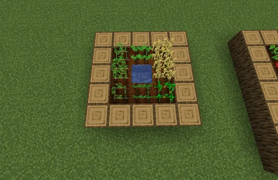 Leniland Field 5x5 Structure Minecraft schematic