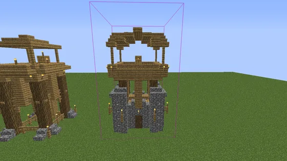Level 3 Guard Tower Minecraft schematic
