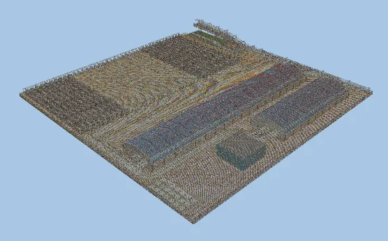 Light Rail Vehicle Depot Minecraft schematic preview