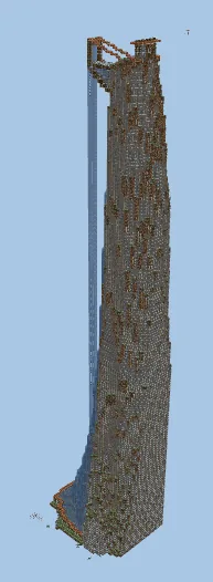 Majestic Mountain Structure Minecraft schematic preview