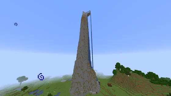Majestic Mountain Structure Minecraft schematic