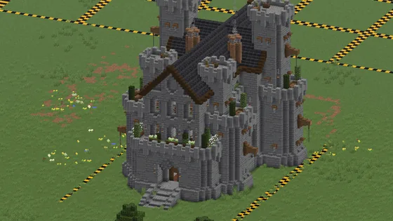 Majestic Royal Mansion Minecraft schematic