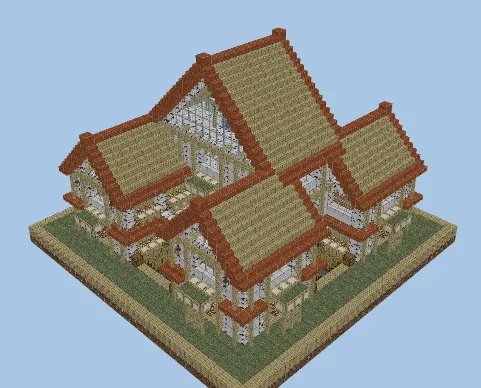 Mansion Starter Home Minecraft schematic
