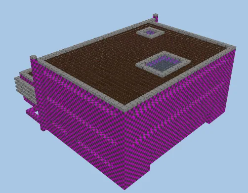 Marble Mansion With Chisel Mod Minecraft schematic preview